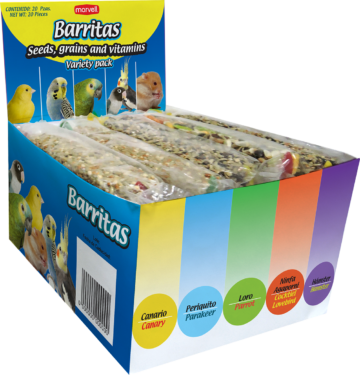 Barritas Mixtas 20 pz 60 g c/u