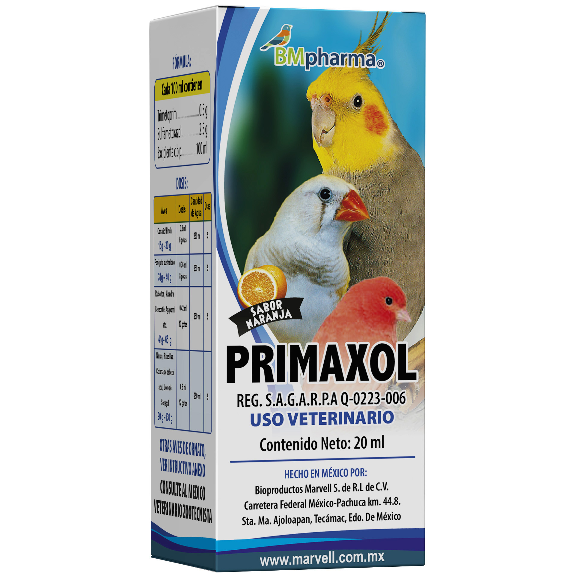 Primaxol  (Vías respiratorias) 20 ml