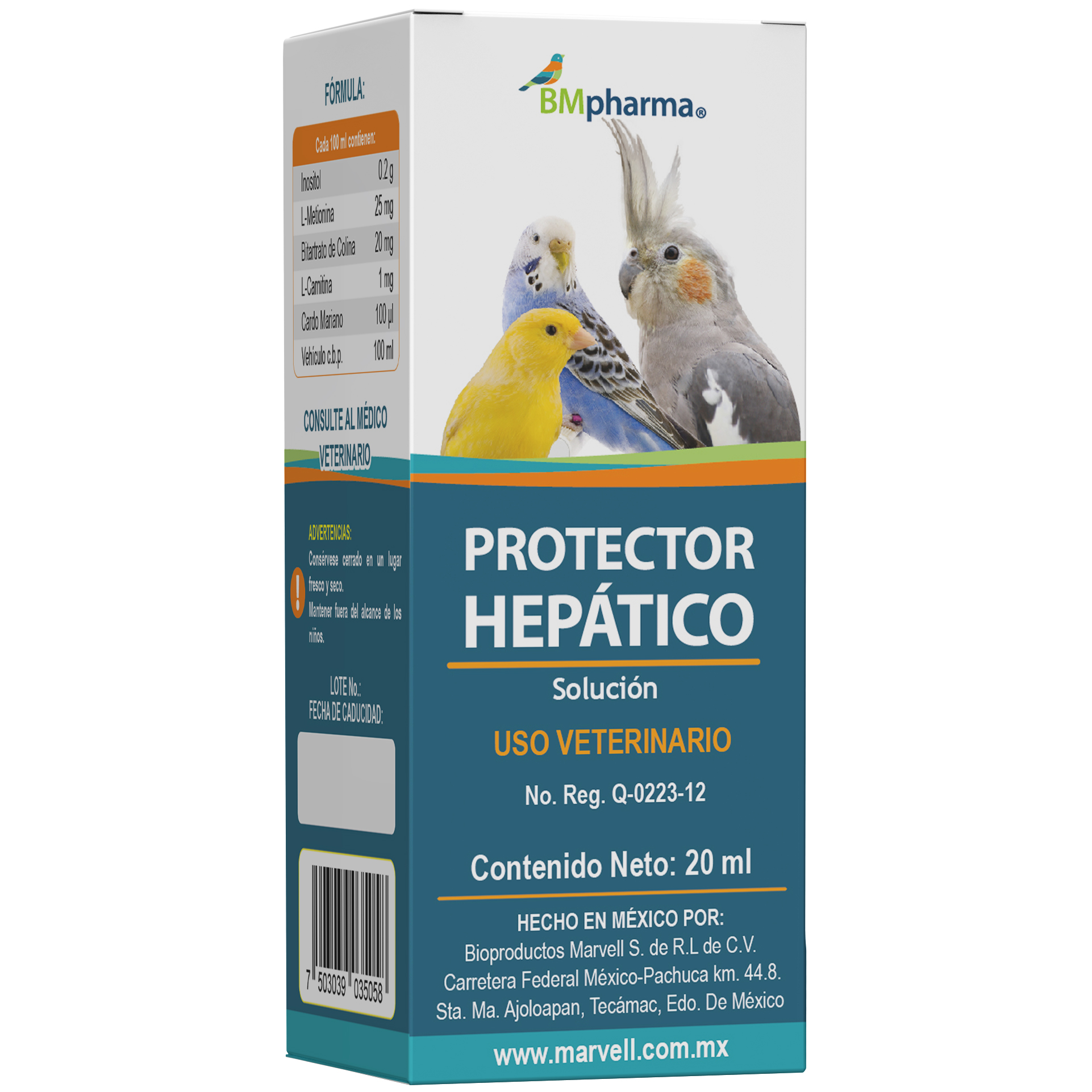 Protector hepático Liquido 20 ml