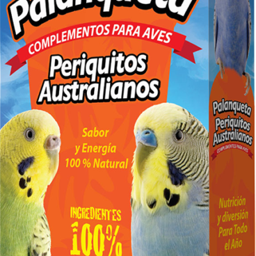 Palanqueta Periquitos australianos 3 pz /150 g
