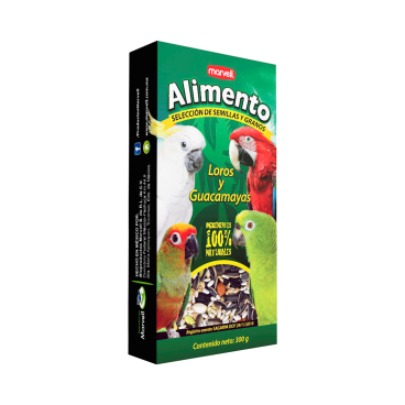 Alimento para Pericos, Loros y Guacamayas 300 g