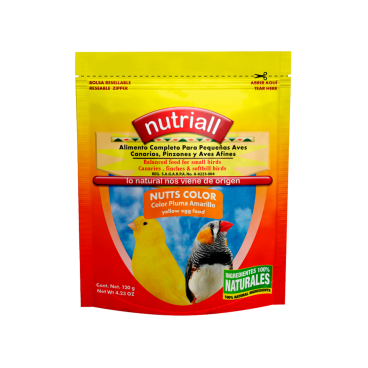 Nutriall Nutts Color Amarillo 120g