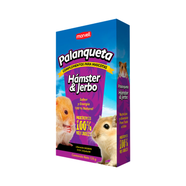 Palanqueta Hamsters 3 pz /130 g